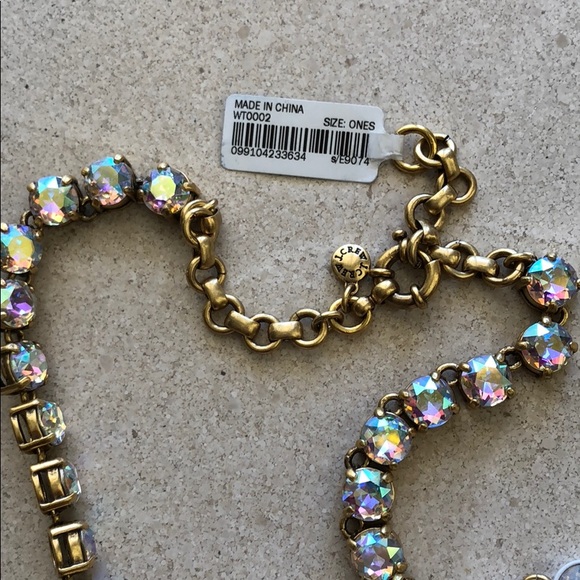 J. CREW Crystal Chandelier Necklace 🌸🌺🌸🌺 - Picture 6 of 8